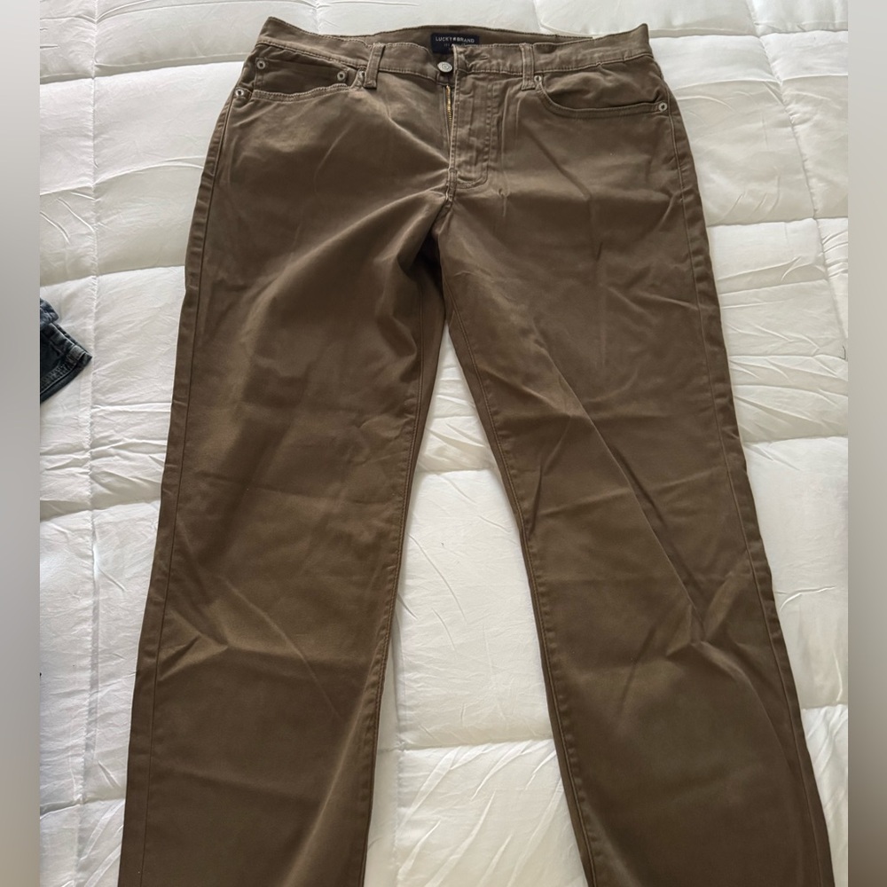 Lucky Brand Men's Brown Pants